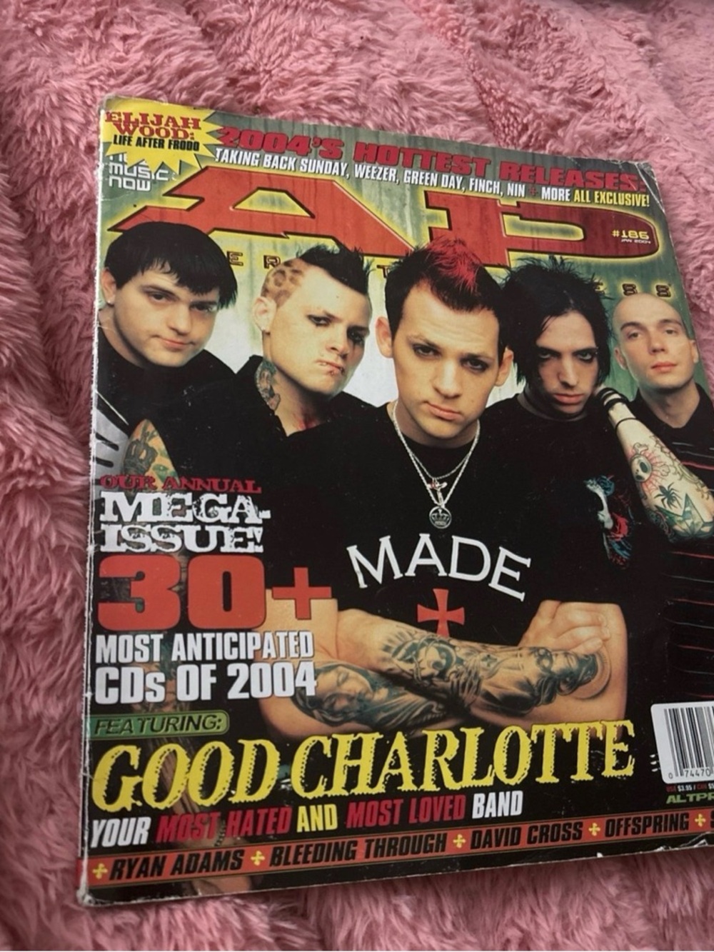 Alternative Press Magazine good charlotte issue 186 ap